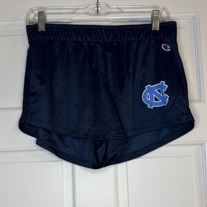 Champion Women’s UNC Navy Athletic Mesh Shorts